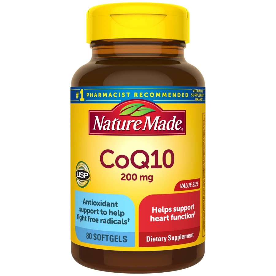 Nature Made CoQ10 200 mg Softgels bottle