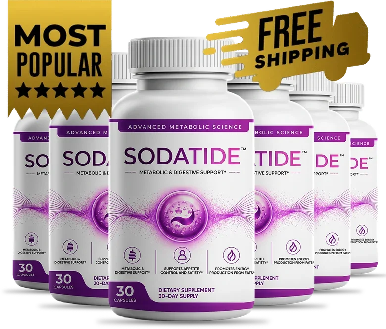 SodaTide bottle, as shown on its own marketing pages
